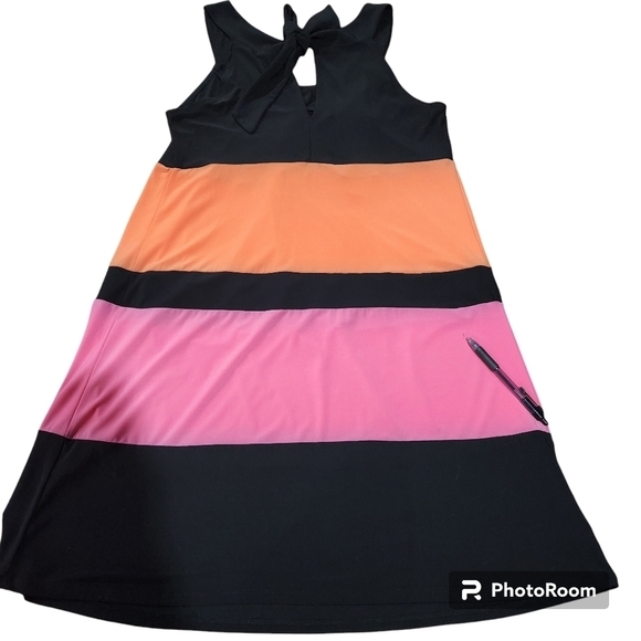 Blu Sage Color Block Jumper Dress Size M. - Picture 5 of 10